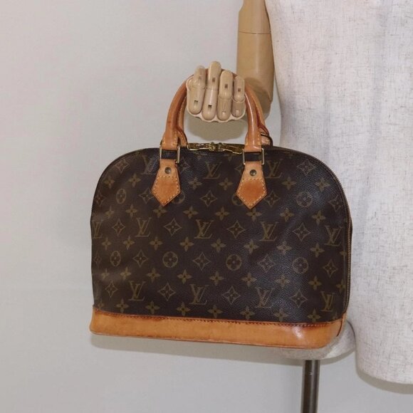 LOUIS VUITTON Monogram Alma Hand Bag M51130 LV Auth 137688 - Picture 3 of 16